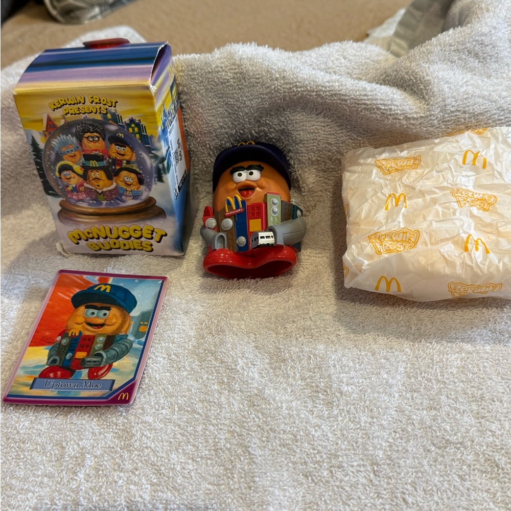 Special edition McDonald’s Kerwin Frost McNugget Buddies Toy - Uptown Moe